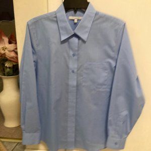 Foxcroft women's 10 petite shirt